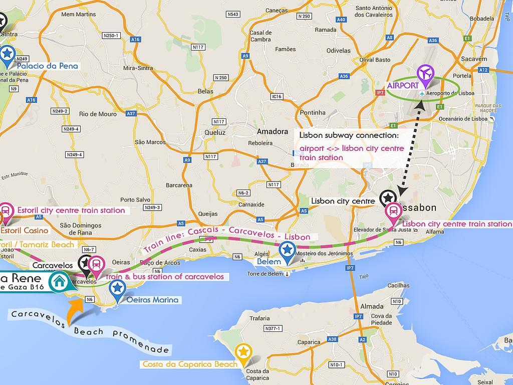 Apartament Casarene Carcavelos  Zewnętrze zdjęcie